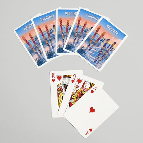 Baraja Poker Lantern Press Virginia 52 Cartas miniatura 7