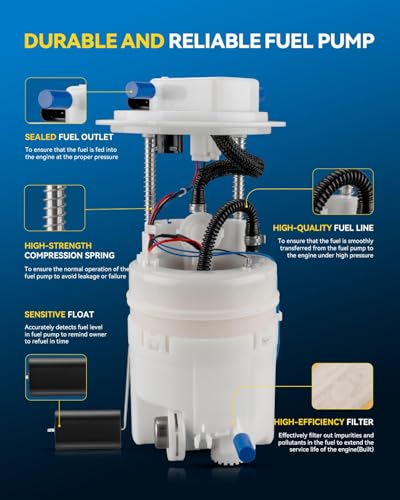 Image of PHILTOP Electric Fuel Pump Assembly for Sorento, Santa Fe, FG1572