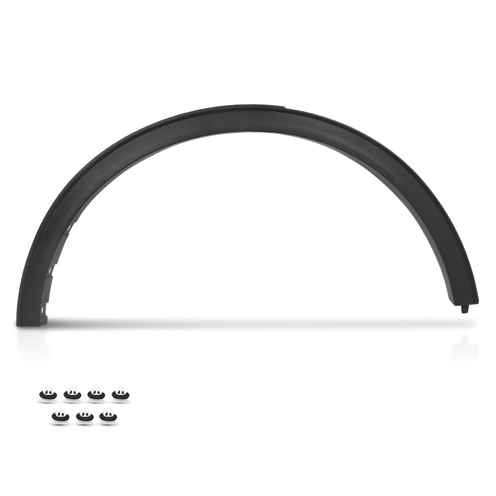 Rear Right Side Fender Flare Wheel Opening Molding Compatible with Ford Escape 2020 2021 2022 LJ6Z78290A60AA, FO1791123 Black