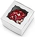 Cuisiner [50Pack] Bakery Boxes with Window 4x4x2.5 (White)
