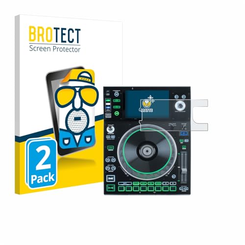 BROTECT Protector Pantalla Anti-Reflejos para Denon DJ SC5000 (2 Unidades) Película Mate Anti-Huellas