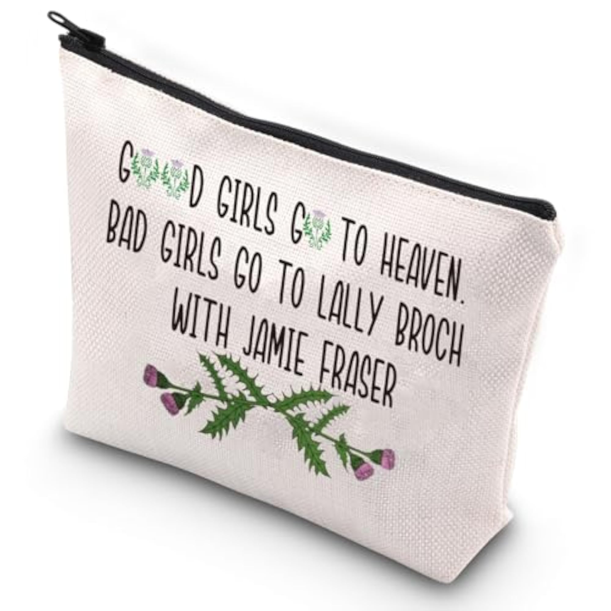 Claire & Jamie Fraser Show Cosmetic Bag, Fan Gift