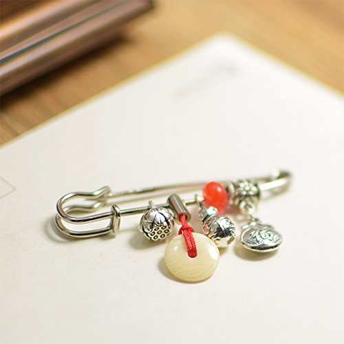 Pregnant pregnant thick pin brooch Yajing evil gourd Fluke