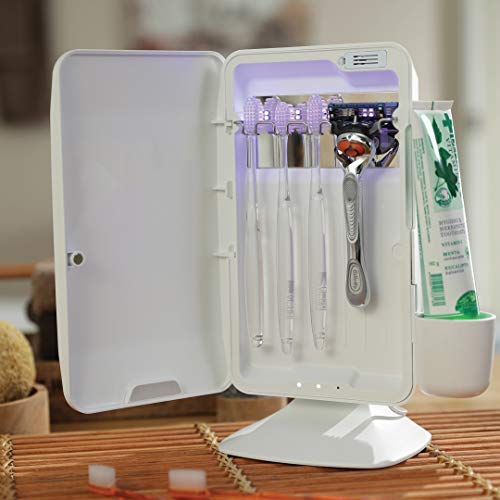 image for Avari Premium Toothbrush Sanitizer, Antibacterial Germ Free Sterilizer