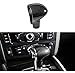 AUTO-P Suitable for Audi Shift knob Cover Shell Interior Modification (ABS Carbon Fiber Plaid) (B)