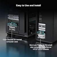 GiGaPlus 5Gb PCIe Netzwerkkarte, Realtek RTL8126 Controller, 5Gbe RJ45 Port NIC Karte unterstützt WOL, 5Gb Base-T Ethernet Adapter für Windows 10/11/Windows Server/Linux – Ansicht 6
