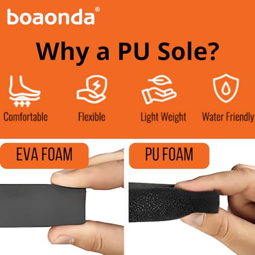 Image of Boaonda Flow Men Garden Clogs - Comfortable Recovery Shoes, Lightweight Waterproof Clogs, Sporty Style Slip-On, Breathable Quick-Dry Beach & Outdoor Water Sports Slippers