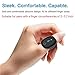 Wellue O2Ring Pulse Oximter, Bluetooth SPO2 Blood Oxygen Saturation Monitor - Wearable O2 Ring Sensor with Vibration Reminder, Free APP & PC Report, Rechargeable