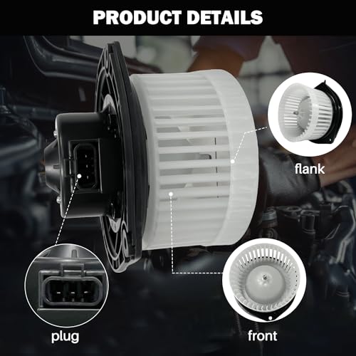 Image of 700110 Front AC Heater Blower Motor Fan Fit for Buick Lesabre for Cadillac DeVille 2002-2005, Seville 2003-2004, for Oldsmobile Aurora 2002-2003, for Pontiac Bonneville 2002-2005