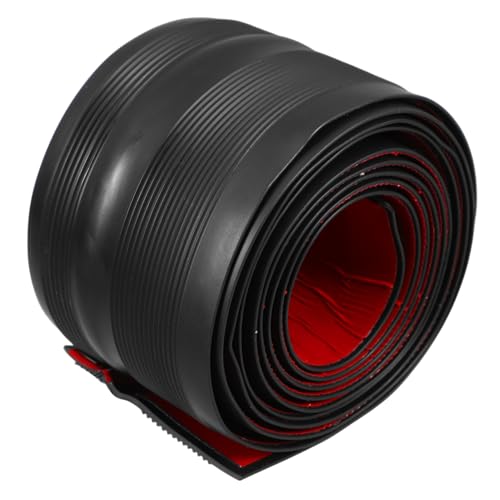 OSALADI Heavy Duty Stair Edge Guards Adhesive Edging Safety Tape for Indoor/Outdoor Steps Black