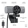 Logitech MX Brio Ultra HD 4K Collaboration, Streaming Webcam, 1080p at 60 FPS, Show Mode, Works with Microsoft Teams, Zoom, Google Meet, Nintendo Switch 2 New GameChat - Graphite #5