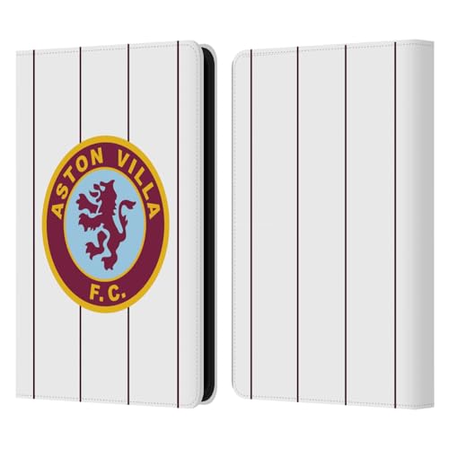 Licenza Ufficiale Aston Villa Football Club retrò 1982 Design con Stemma 2024 Custodia Cover pelle a Portafoglio Compatibile con Amazon Kindle 11th Gen 6in 2022