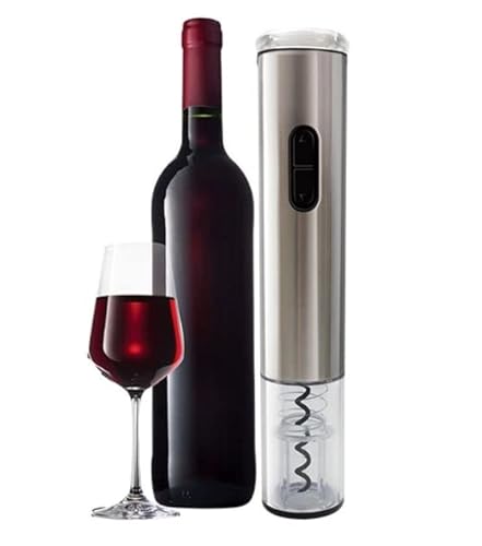 Kit Abridor Garrafas De Vinho Elétrico Saca Rolha Automático