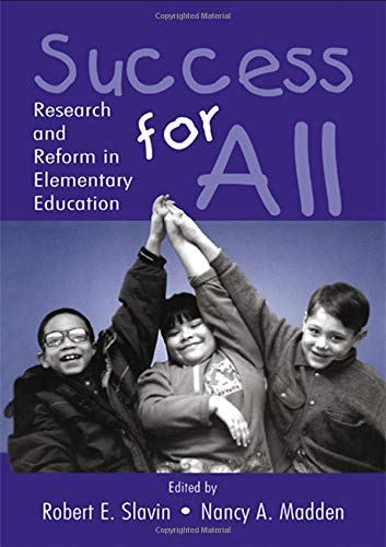 Amazon.com: Success for All: Research and Reform in Elementary ...