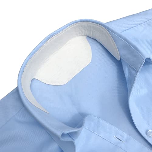 Disposable Collar Protector Sweat Pads, 40 Pack