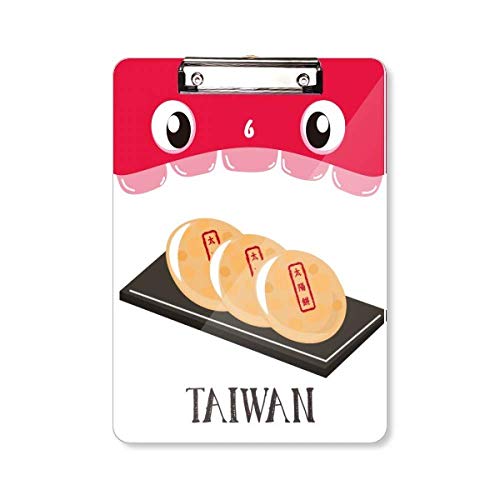 Porte-bloc voyage serpent Taiwan gâteau A4 chemise rigide pince de fixation documents