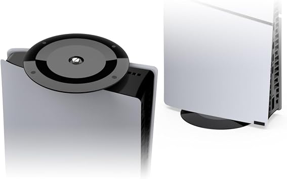 DOBE FOMIS ELECTRONICS PS5 Slim Disk/PS5 Slim Dijital Uyumlu Ultra İnce Dikey Stand, Siyah