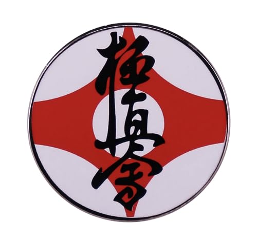 Kyokushin Karate Symbol Enamel Pin Badge