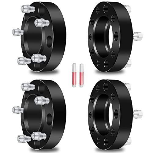 ECCPP 4PCS 1.5 inch 5x150mm to 5x150mm hubcentric Wheel spacers 5 lug fit for 2008-2022 for Toyota for sequoia 2007-2021 for Toyota for tundra with 14x1.5 studs