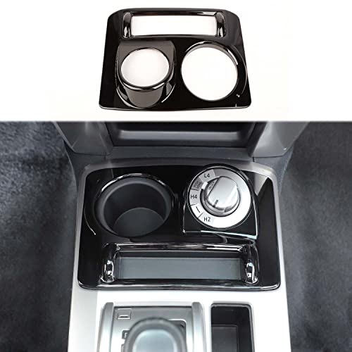 Panneau de porte-gobelet pour Toyota 4Runner 2010-2023 SR5 noir mat d'intérieur