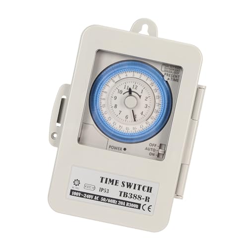 Chiyyak Timer Meccanico, Interruttore di Controllo del Timer Multifunzionale per Cucina Domestica, 100–240 V AC