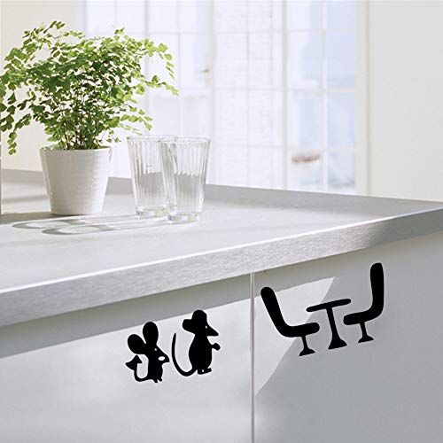 Staircase Decal Stair Mural Decals Diy Tile Decal Waterproof Home Decoration Family Stair Decal Wall Decoration Sticker Creative Building Stairs Sticker Decal (Cartoon Mouse) #TOP3