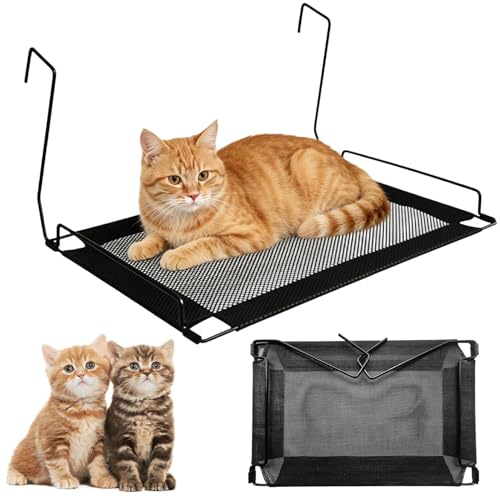 Hamaca para gatos | Cama transpirable para gatos, hamaca de pared para interior y verano | para gatos pequeños y medianos grandes para esquina