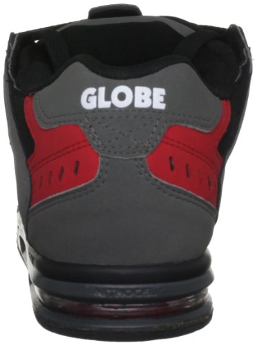 Image of Globe Sabre Nubuck 2, Men's Skateboarding Shoes, Multicolour (Gris /Negro /Rojo), 10.5 UK (45 EU)