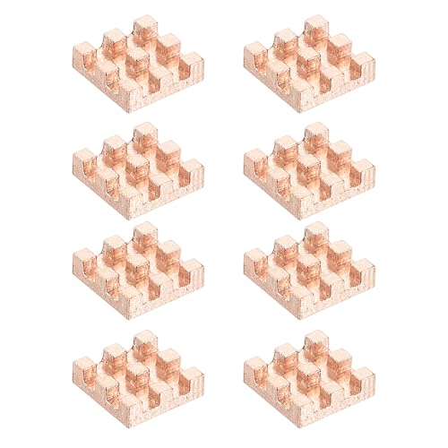 Radiateur en cuivre 7x7x2mm anti-surchauffe pour transistor de puissance FET