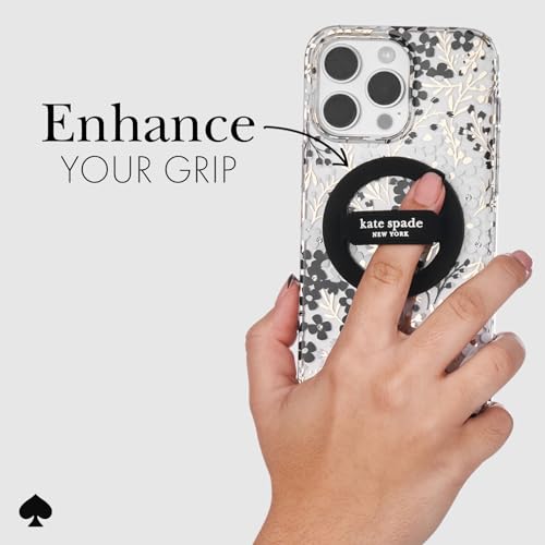 kate spade new york Magnetic Phone Loop Grip - Black - image 3