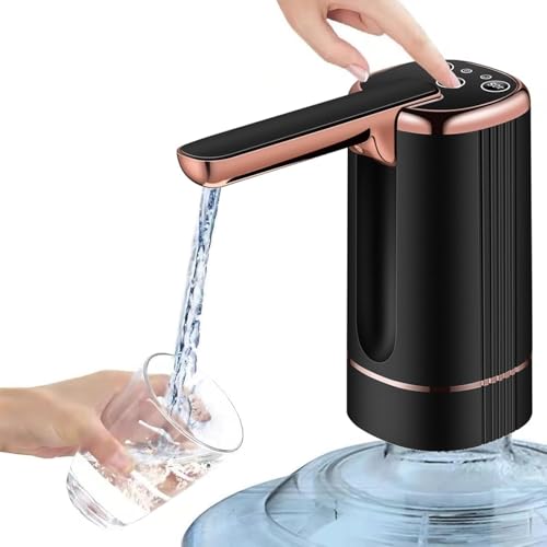 Image of Automatic Water Dispenser Pump for 20 Litre Bottle | Portable USB Rechargeable Water Pump Dispenser for Home, Office & Outdoors | Water Can Pump for 20 Litre | Water Can Dispenser