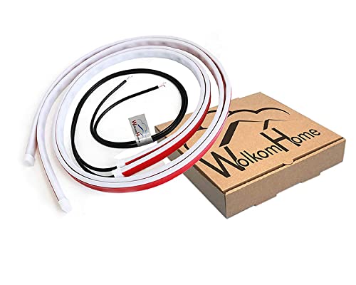 Image of WolkomHome Exclusive DRL LED Daytime Running Lights Styling Accessories Turn Signal Indicator Guide Strip Headlights And Tail Lights Assembly Set Of 2 Pc Universal for All Cars