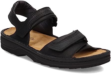 NAOT Men's Lappland Soft Black Leather Sandal 9 M US Review | Image 3