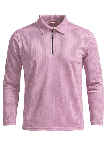 Image of fanideaz Premium Brand Zipper T Shirts for Men Elegant Collar Styles Trendy Polo Fashion Range for Casual Wear Party Textured Fabric Comfortable Fit Stylish Modern Outfit