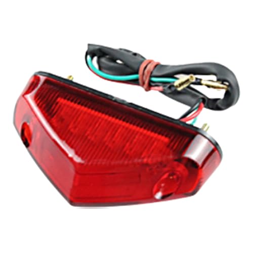 Luce Freno Posteriore - Fanale Posteriore Moto | Indicatori Di Segnale | Fanale Retro Per Moto | Stop Freno Luce Retro A LED Più Sicure | Fanali Per La Maggior Parte Dei Modelli Motociclo Di Scooter