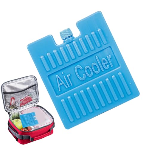 Paquetes de hielo para loncheras, bloques de refrigeración portátiles para congelador, paquetes reutilizables congelables para picnic, escuela, camping, ventilador de aire acondicionado, pesca, viajes