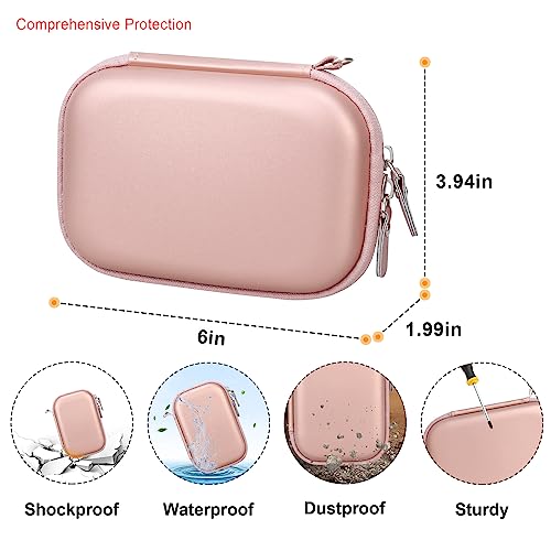 Funda rígida para impresora de fotos Liene 2x3” color rosa miniatura 3