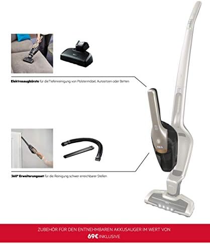 Aeg CX7-2-S360 CX7-2-S360 Odkurzacz 2 w 1, Tworzywo Sztuczne, W, 0,5 L, Złoto