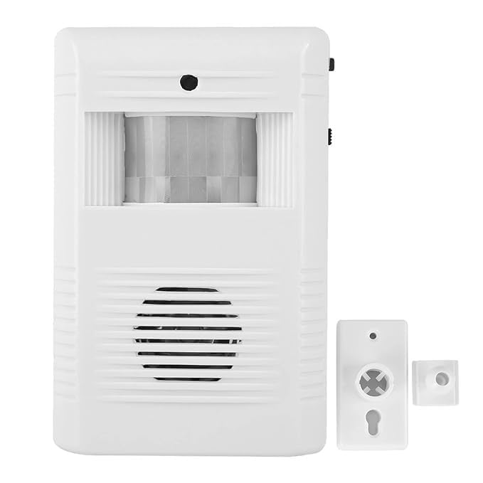 Super Sensitive Motion Sensor Door Bell Alarm | IR Infrared Activated Welcome Doorbell with Ding Dong Sound Built in Speaker for Home Office Shop Entry Alert System-image-49