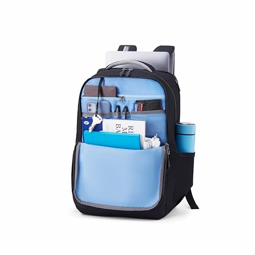 Image of American Tourister Hall 4.0 | 31.5 Ltrs | 3 Compartments | Bottle Pocket | Ergonomic Padded Back Panel & Shoulder Straps | Laptop Backpack | 1 Year International Warranty | Black