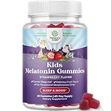 Natures Craft Melatonin Gummies for Kids Sleep Support - Hassle-Free Kids Melatonin Gummies for Mood Support - Delicious and Tummy Friendly Gummy 1 Mg Little Ones - 60 Count