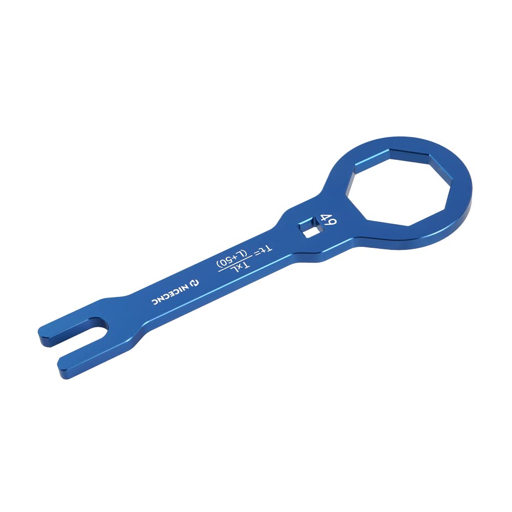 Blue 49mm Front Fork Cap Wrench Compatible with Yamaha YZ125/250