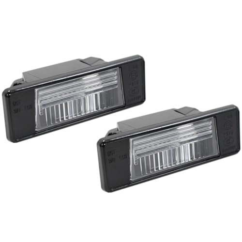 2 luces de matrícula trasera LED para Nissan Qashqai J10 y X-Trail T31