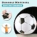 Shindel 27-Inch Giant Inflatable Soccer Ball - Soccer Themed Party Decor & Beach Pool Games, Heavy-Duty Without BPA Vinyl Ball for Outdoor Sports, Backyard, Lake & Birthday Activities