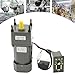 Bacocoo 200W 110V AC Gear Motor with Variable Speed Controller, 20K Reduction Ratio Low RPM Single-Phase Electric Motor for Conveyor, Vending, Textile, Printing Machinery & Industrial Equipment.