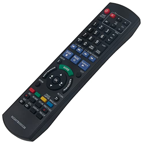 ALLIMITY N2QAYB000336 Remote Control Replace fit for Panasonic DVD Recorder DMR-EX72SEGS DMR-EX72S DMR-EX72SEG DMR-EX72SEGK DMREX72SEGS DMREX72S DMREX72SEG DMREX72SEGK - Image 3