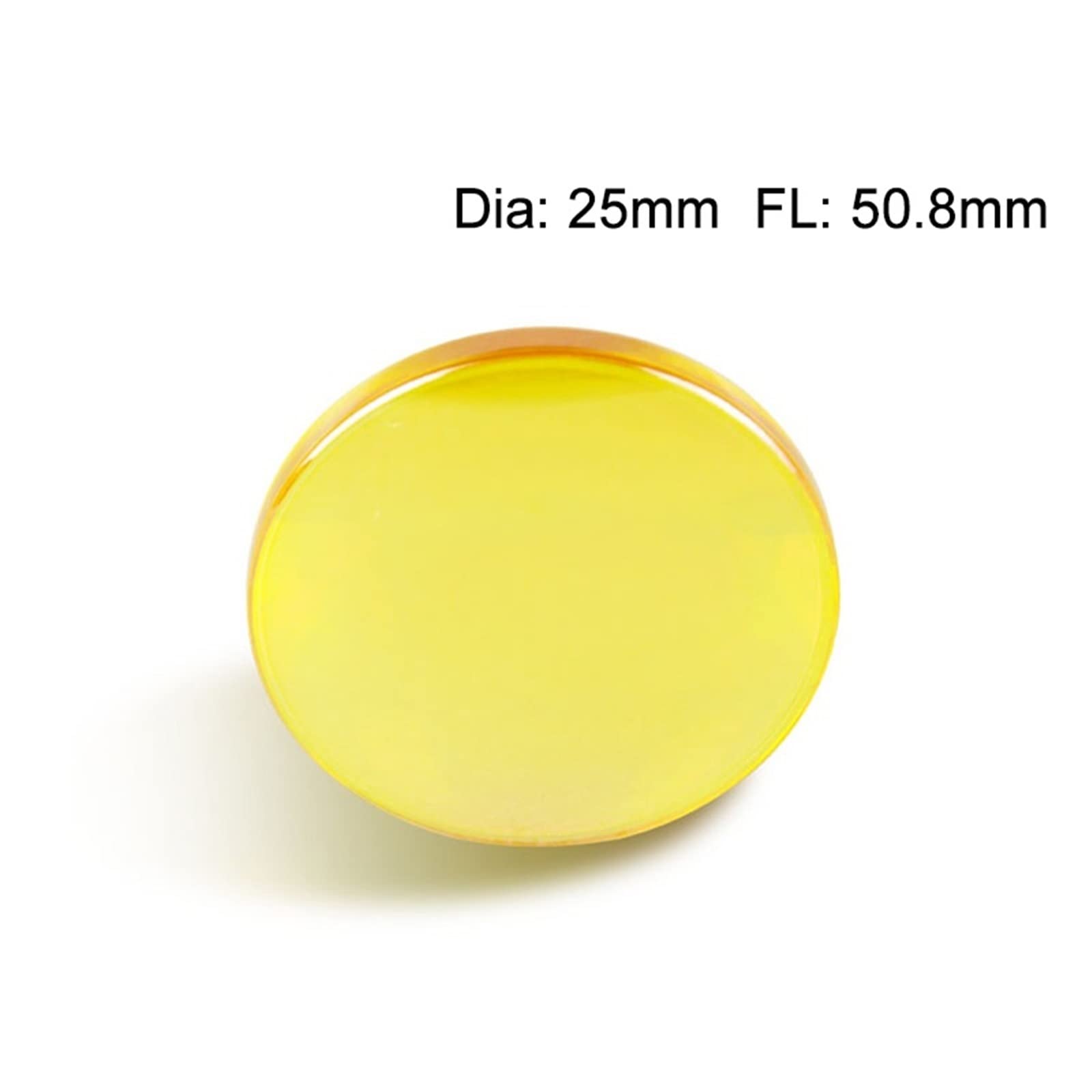 Co2 Laser Lens Diameter 25mm USA CVD ZnSe 50.8mm Focal Length(38.1mm)