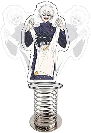 Amazon 呪術廻戦 アクリルスタンド 五条悟 狗巻棘 伏黒恵 虎杖悠仁 両面宿儺 七海建人 揺れる アクスタ ばね付き アニメ 萌えグッズ コレクション かわいい かっこいい 呪術廻戦 グッズ 9 アニメ 萌えグッズ 通販