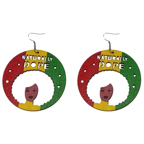 TIANHONGYAN Natural Wooden Bohemian Earrings Cover