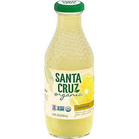 Santa Cruz Organic Lemonade, 16 Ounce (Pack fo 8) Cover
